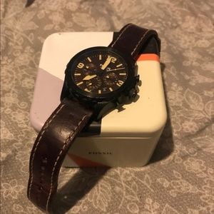 Fossil Leather watch